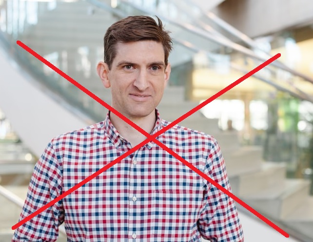 Avoid stripes stripped shirt